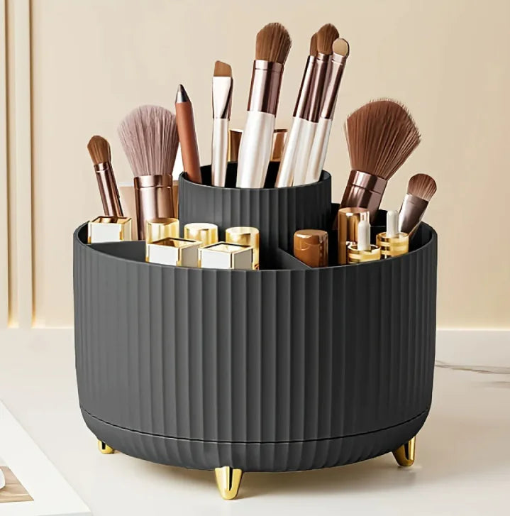 Rotating Desktop Cosmetic Brush Holder