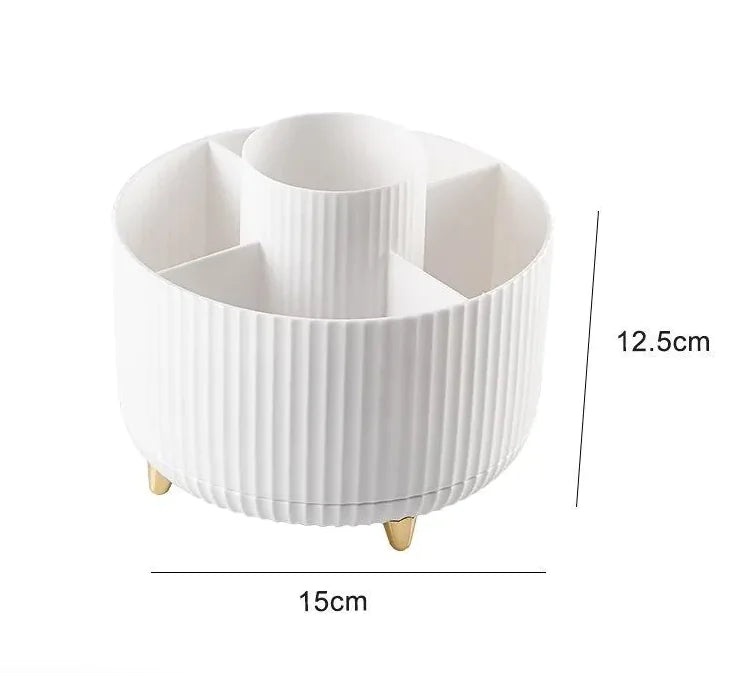 Rotating Desktop Cosmetic Brush Holder