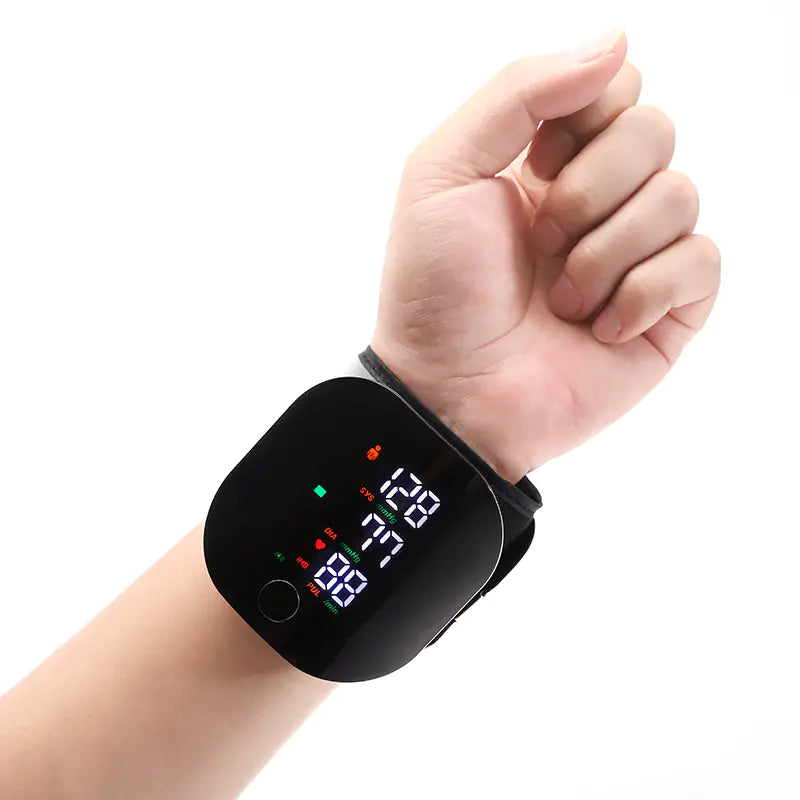 Rechargeable Backlight Wrist Blood Pressure Monitor