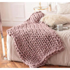 Chunky Merino Wool Blanket